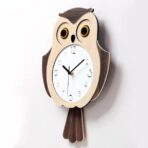 reloj de pared buho