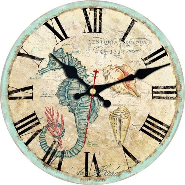reloj de pared caballo de mar reloj de pared caballo de mar
