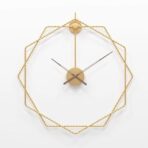 reloj de pared industrial vintage