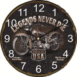 reloj de pared de moto barato