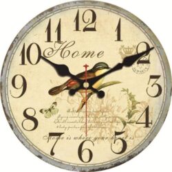 reloj de pared de pajaro