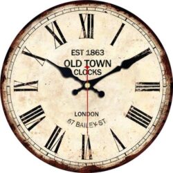 reloj de pared casco antiguo