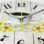 reloj de pared taza de cafe