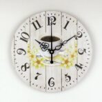 reloj de pared taza de cafe