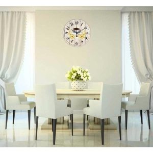 reloj de pared taza de cafe