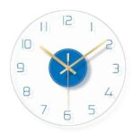 reloj de pared diseno de vidrio