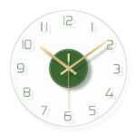 reloj de pared diseno de vidrio