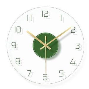 reloj de pared diseno de vidrio