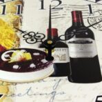 reloj de pared de vino