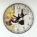 reloj de pared de vino