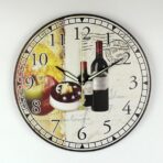 reloj de pared de vino