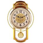 reloj de pared vintage con pendulo