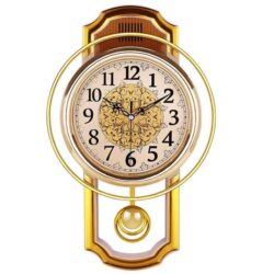 reloj de pared vintage con pendulo