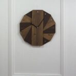 reloj de pared de madera vintage