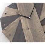 reloj de pared de madera vintage