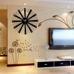 reloj de pared vintage gigante