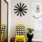 reloj de pared vintage gigante