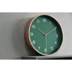 reloj de pared verde vintage