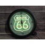 reloj de neon ruta 66