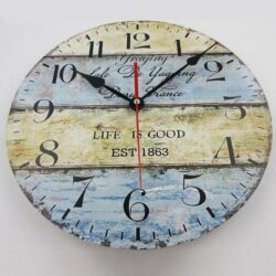 reloj redondo vintage