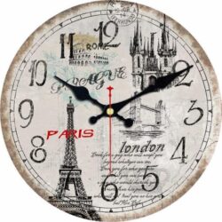 reloj de la torre eiffel