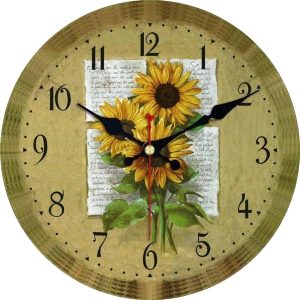 reloj de girasol