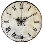 reloj vintage beige