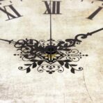 reloj vintage beige