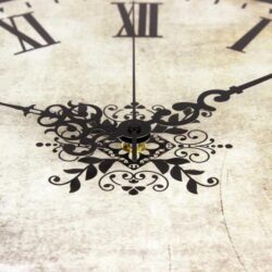 reloj vintage beige