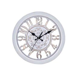reloj blanco vintage
