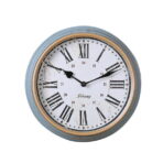 reloj azul vintage