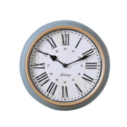 reloj azul vintage