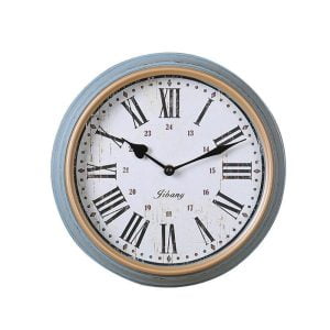 reloj azul vintage