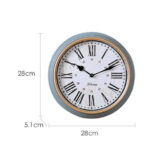 reloj azul vintage