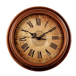 reloj de madera vintage