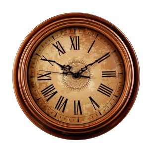 reloj de madera vintage