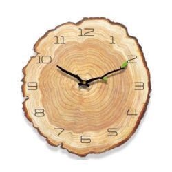 reloj de madera vintage 1
