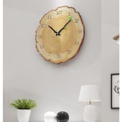 reloj de madera vintage 1