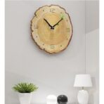 reloj de madera vintage 1