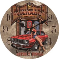 reloj de garaje vintage
