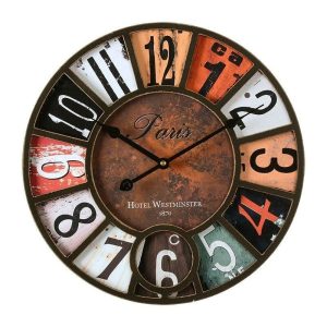 reloj industrial vintage 1
