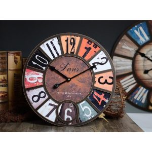 reloj industrial vintage 1