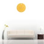 reloj amarillo vintage