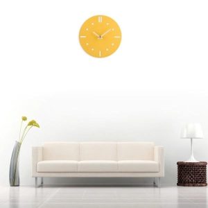 reloj amarillo vintage