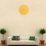 reloj amarillo vintage