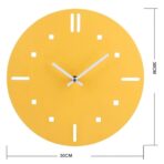 reloj amarillo vintage