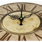 reloj vintage marron