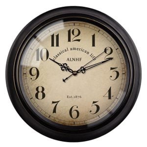 reloj de metal vintage