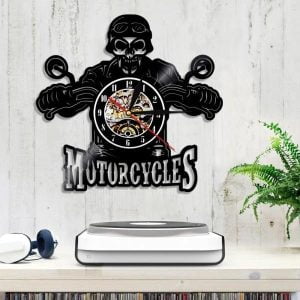 reloj motociclista vintage