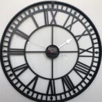 reloj vintage negro
